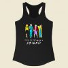 Thank You For Being A Golden Friend Girls Racerback Tank Top