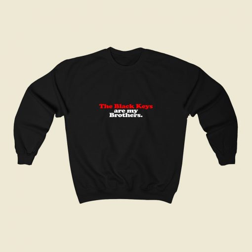 The Black Keys Brothers 80s Sweatshirt Style