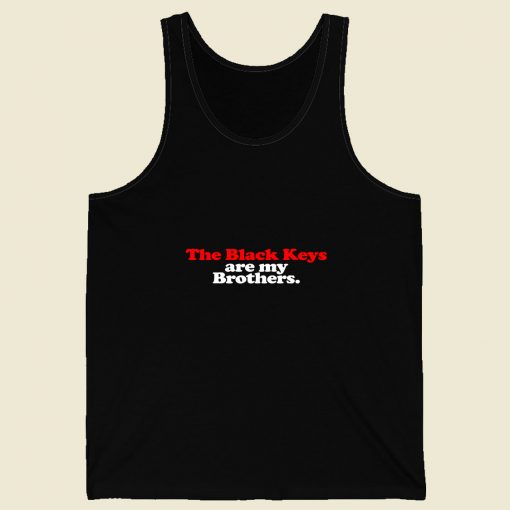 The Black Keys Brothers Retro Mens Tank Top