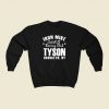 The Champ Tyson Boxing 80s Sweatshirt Style