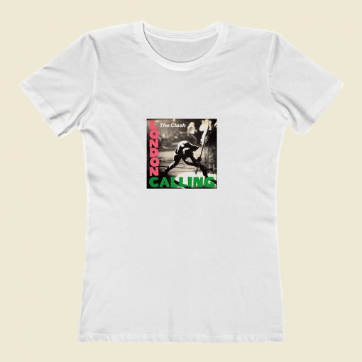 The Clash London Calling English Punk Rock Classic Women T Shirt