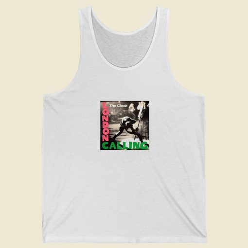 The Clash London Calling English Punk Rock Summer Tank Top