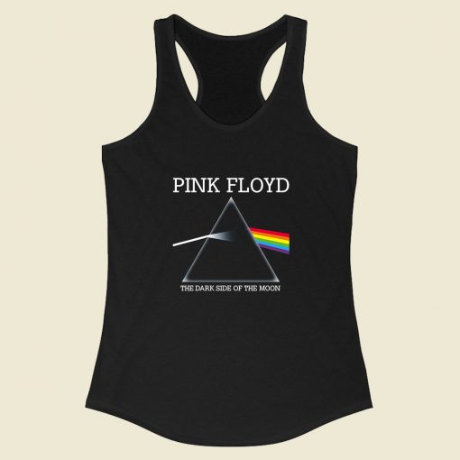 The Dark Side Of The Moon Racerback Tank Top Fashionable