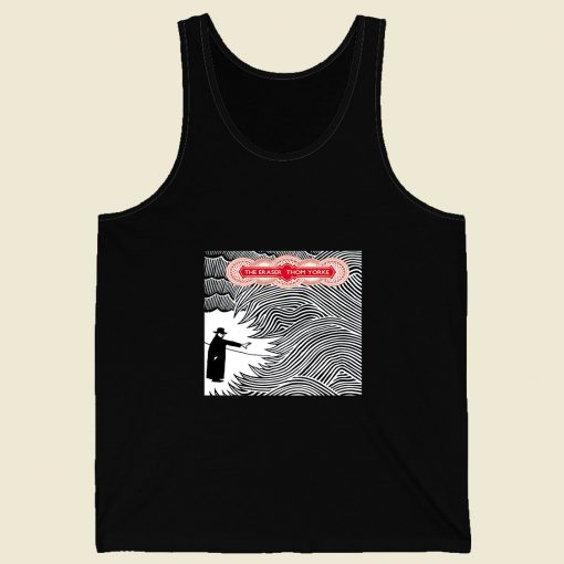 The Eraser Album Thom Yorke Retro Mens Tank Top