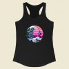 The Great Wave Off Evangelion Racerback Tank Top