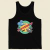 The Itchy Scratchy Show Retro 80s Men Tank Top Style