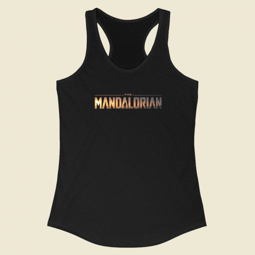 The Mandalorian Racerback Tank Top Fashionable