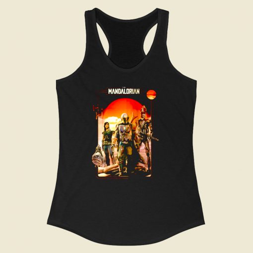 The Mandalorian Vintage Movie Racerback Tank Top