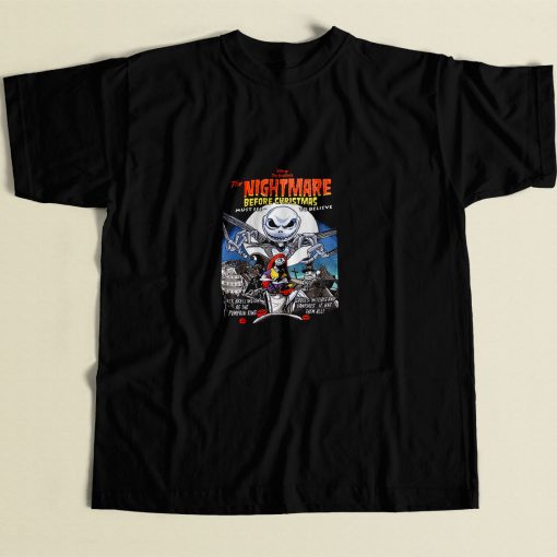 The Nightmare Before Christmas 80s Mens T Shirt