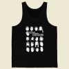 The Office Character Faces Retro Mens Tank Top