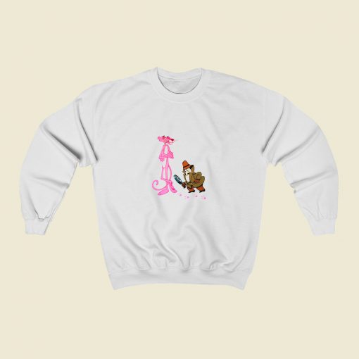 The Pink Panther Inspector Clouseau Cartoon Sweatshirt Street Style