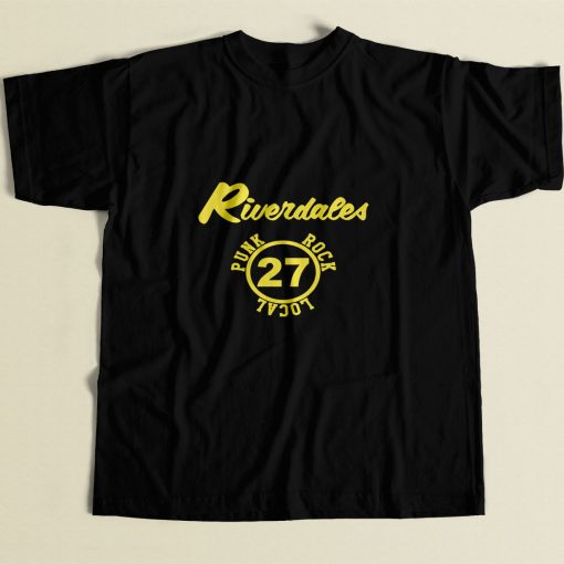 The Riverdales Punk Rock Local 27 80s Mens T Shirt