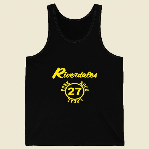 The Riverdales Punk Rock Local 27 Retro Mens Tank Top