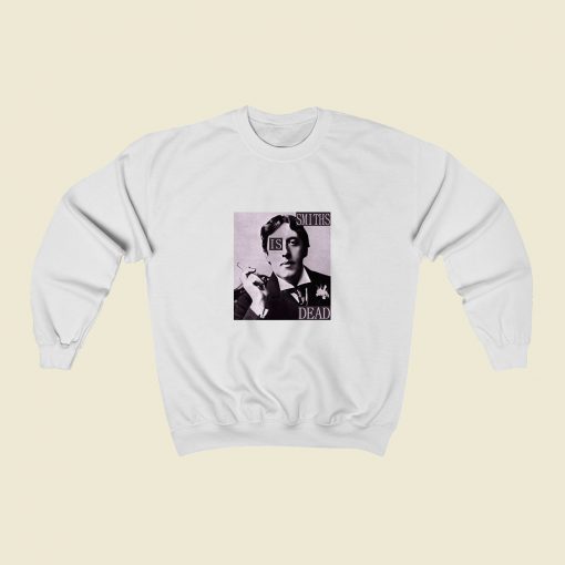 The Smiths Is Dead Oscar Wilde Morrissey Sweatshirt Street Style