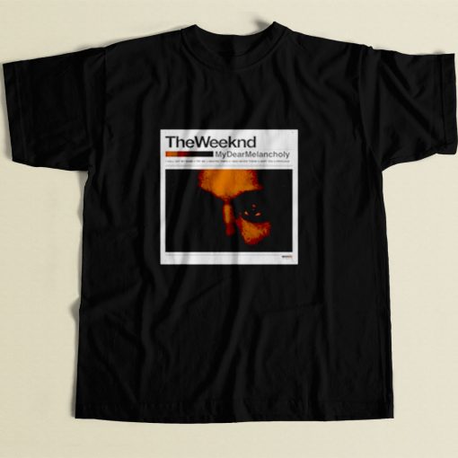 The Weeknd My Dear Melancholy 80s Mens T Shirt