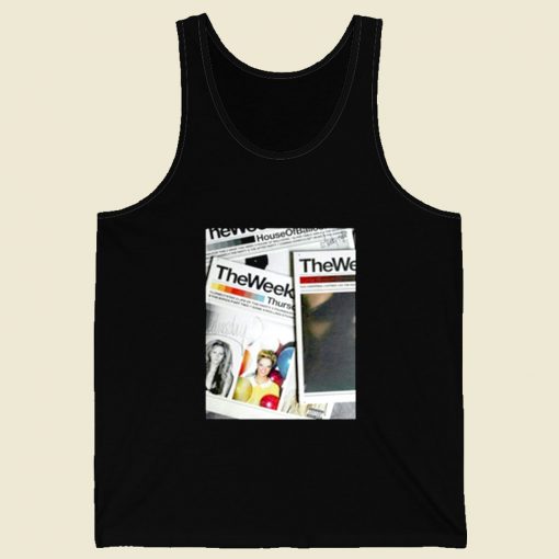 The Weeknd Trilogy Mixtape Retro Mens Tank Top