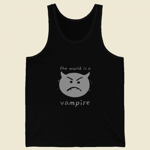 The World Is A Vampire Smashing Pumpkins Retro Mens Tank Top