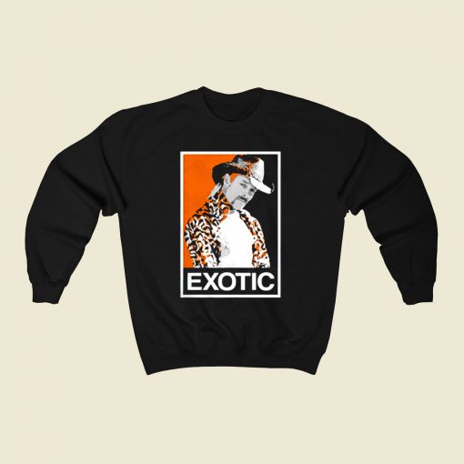 Tiger King Joe Exotic Netflix Series 80s Sweatshirt Style