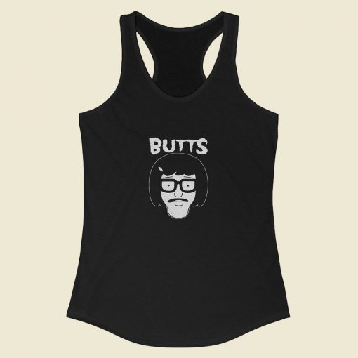 Tina Belcher Bobs Burger Cartoon Racerback Tank Top