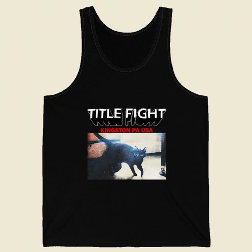 Title Fight Kingston Men Tank Top Style