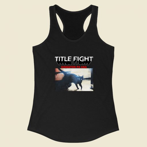 Title Fight Kingston Racerback Tank Top Fashionable