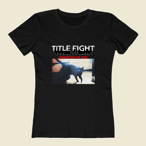 Title Fight Kingston Women T Shirt Style