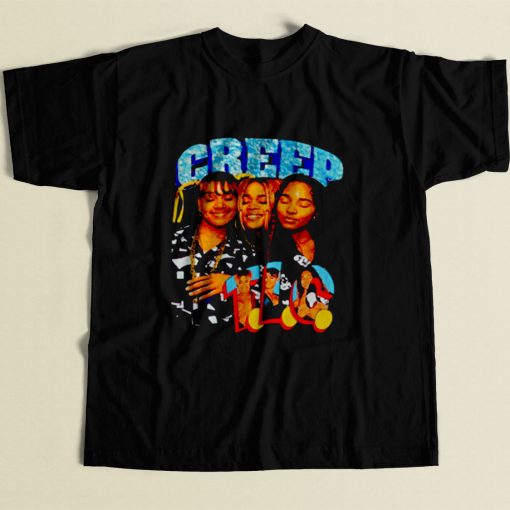 Tlc Creep Rapper Girl 80s Mens T Shirt