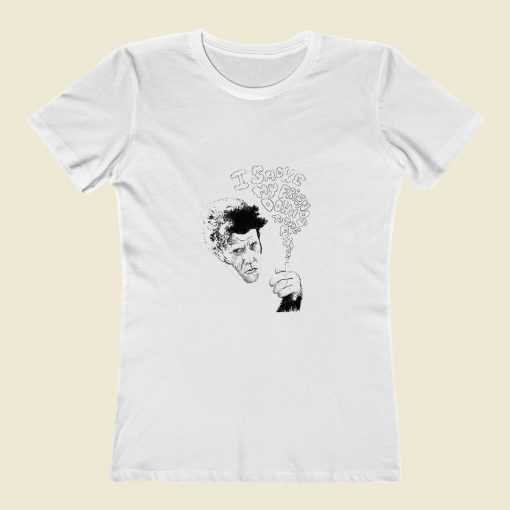 Tom Waits I Smoke My Friends Classic Women T Shirt