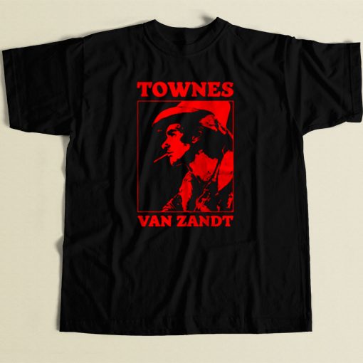 Townes Van Zandt 80s Mens T Shirt