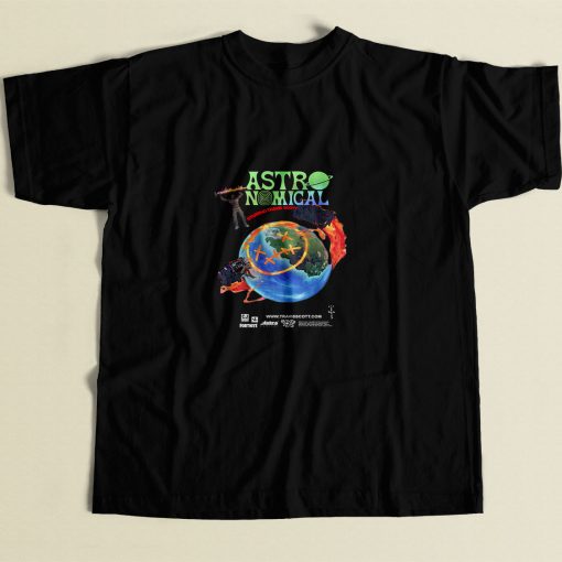 Travis Scott Astro 80s Mens T Shirt