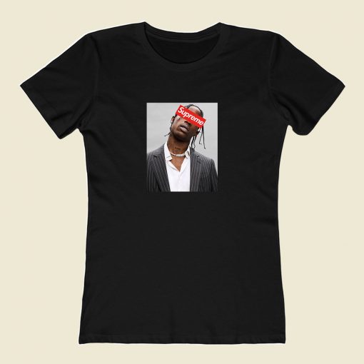 Travis Scott Supreme Women T Shirt Style