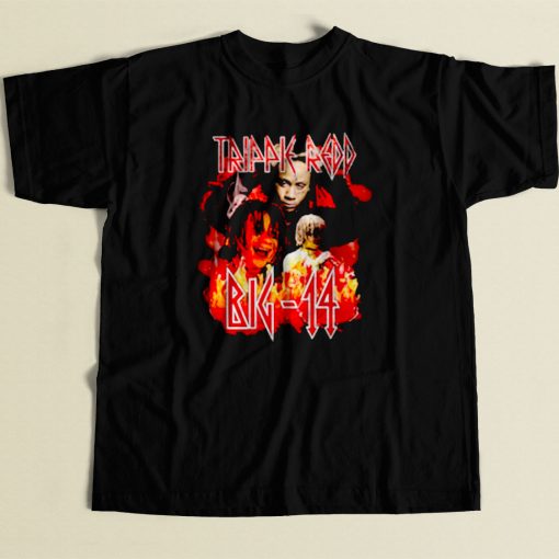 Trippie Redd X Big 14 Legend 80s Mens T Shirt