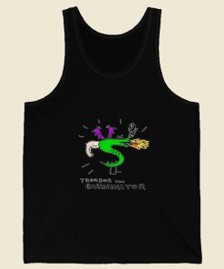 Trogdor The Burninator Retro Mens Tank Top