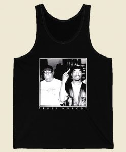 Tupac And Big Notorious Trust Nobody Retro Mens Tank Top