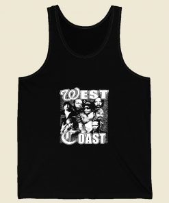 Tupac Dre Snoop West Coast Retro Mens Tank Top