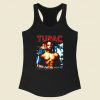 Tupac Shakur Life Of An Outlaw Racerback Tank Top