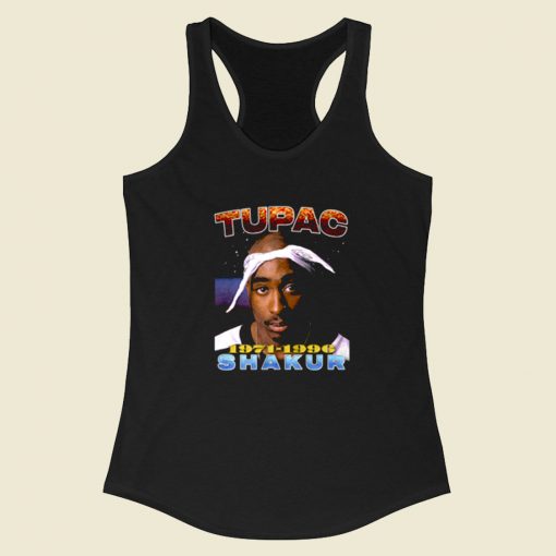 Tupac Shakur Memorial Racerback Tank Top