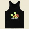 Turtle Slow Poke Retro Mens Tank Top