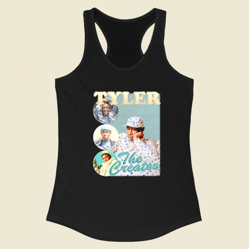 Tyler The Creator Photoshoot Racerback Tank Top