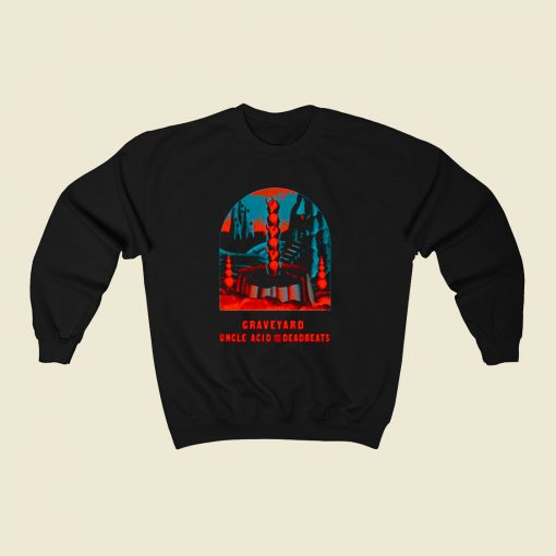 Uncle Acid And The Deadbeats Graveryard 80s Sweatshirt Style