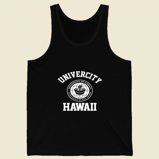 University Of Hawaii At Manoa Retro Mens Tank Top