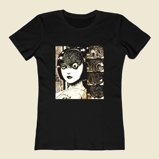 Uzumaki Junji Ito 80s Womens T shirt