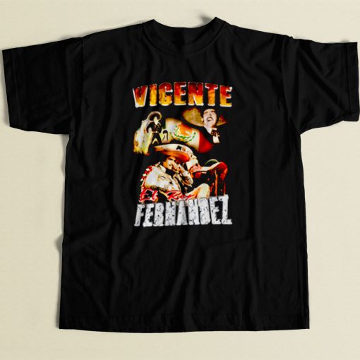 Vicente Fernandez Vintage 90s 80s Mens T Shirt