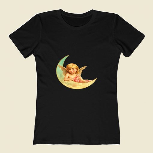 Victorian Angels 80s Womens T shirt