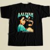 Vintage Aaliyah The Princess Of Rb 80s Mens T Shirt