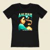 Vintage Aaliyah The Princess Of Rb 80s Womens T shirt