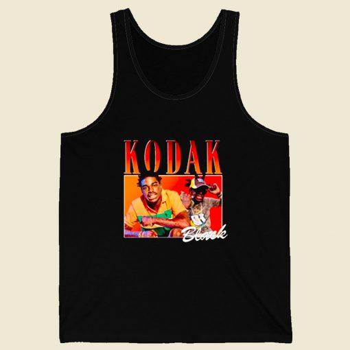 Vintage Kodak Black Retro Mens Tank Top