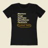 Washington Dc Football Team Names 80s Womens T shirt