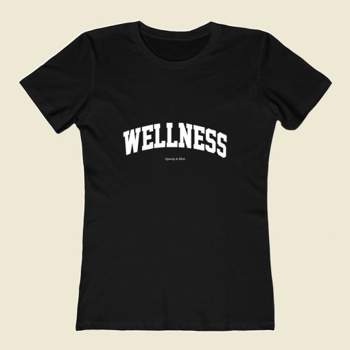 Wellness Sporty Rich Retro W 80s Womens T shirt