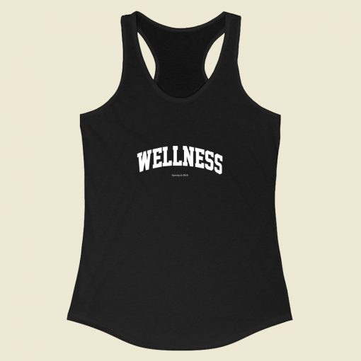 Wellness Sporty Rich Retro W Racerback Tank Top